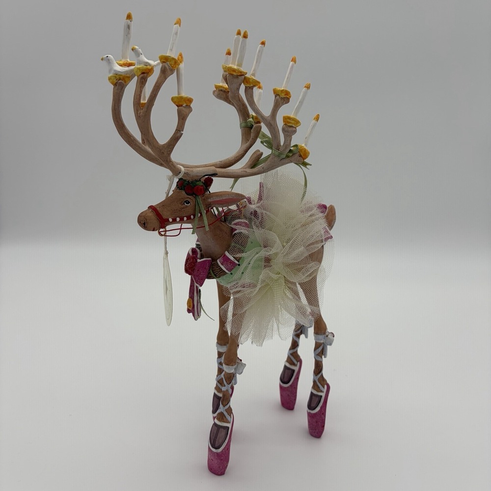 MacKenzie-Childs | Patience Brewster Dash Away Dancer Reindeer *Read Desc